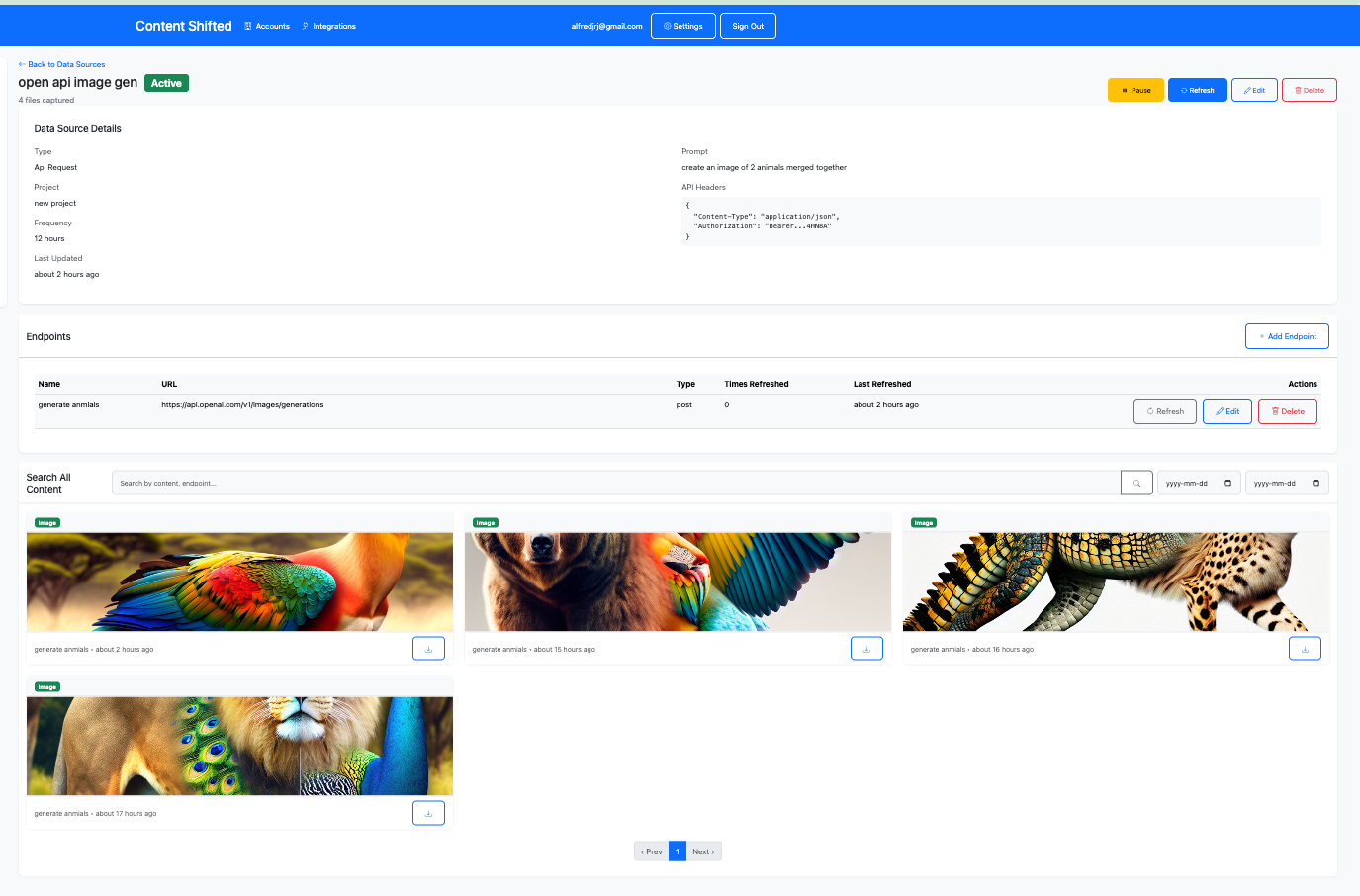 AI-generated image example